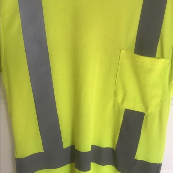 Two Occunomix Safety Pullovers Shirts Size Small Short Sleeve T Shirts - Picture 2 of 6